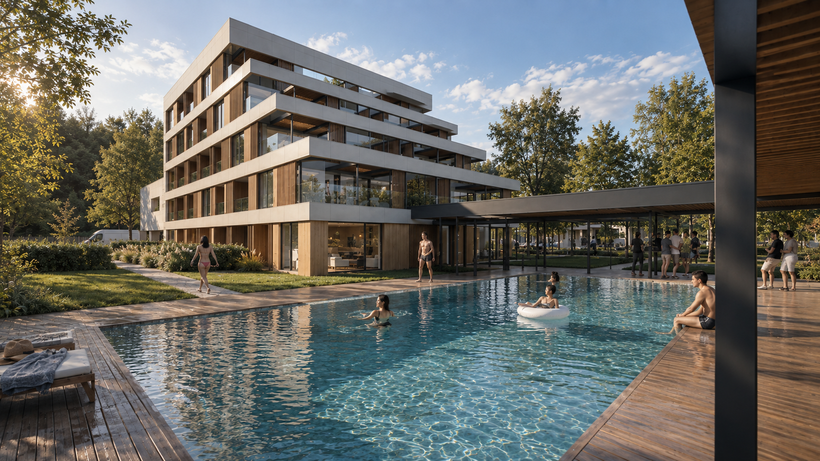 HÁROM HATTYÚ HOTEL REKONSTRUKCIÓJA, BŐVÍTÉSE